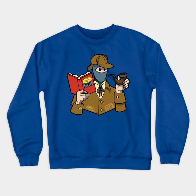 Detective Ninja Crewneck Sweatshirt by urban_ninja